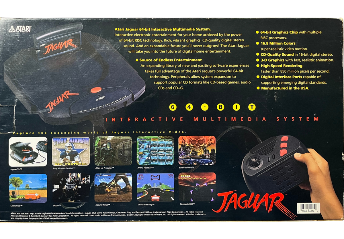 Atari Jaguar System [Complete in Box] – [JAG]