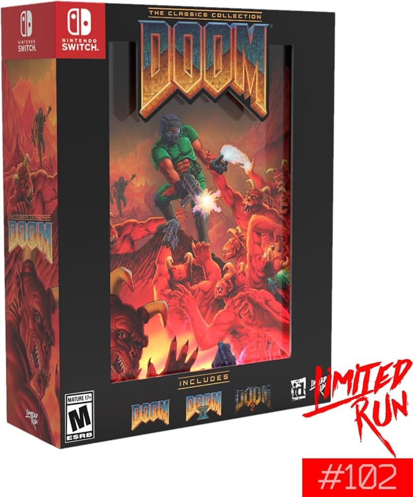 Doom: The Classics Collection Collector Edition (Limited Run #102) (Nintendo Switch)