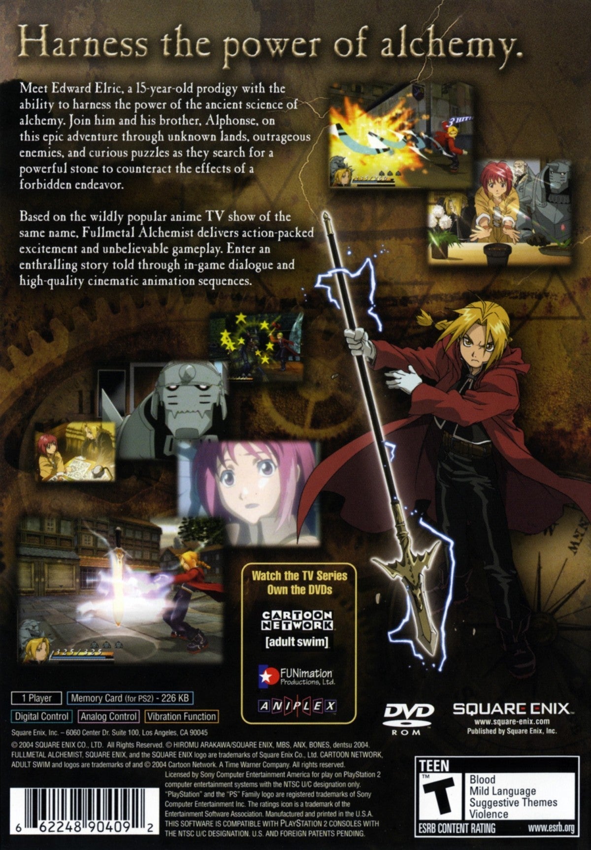 Fullmetal Alchemist: And the Broken Angel – PlayStation 2 (PS2)
