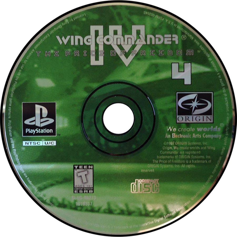 Wing Commander IV – PlayStation 1 (PS1)