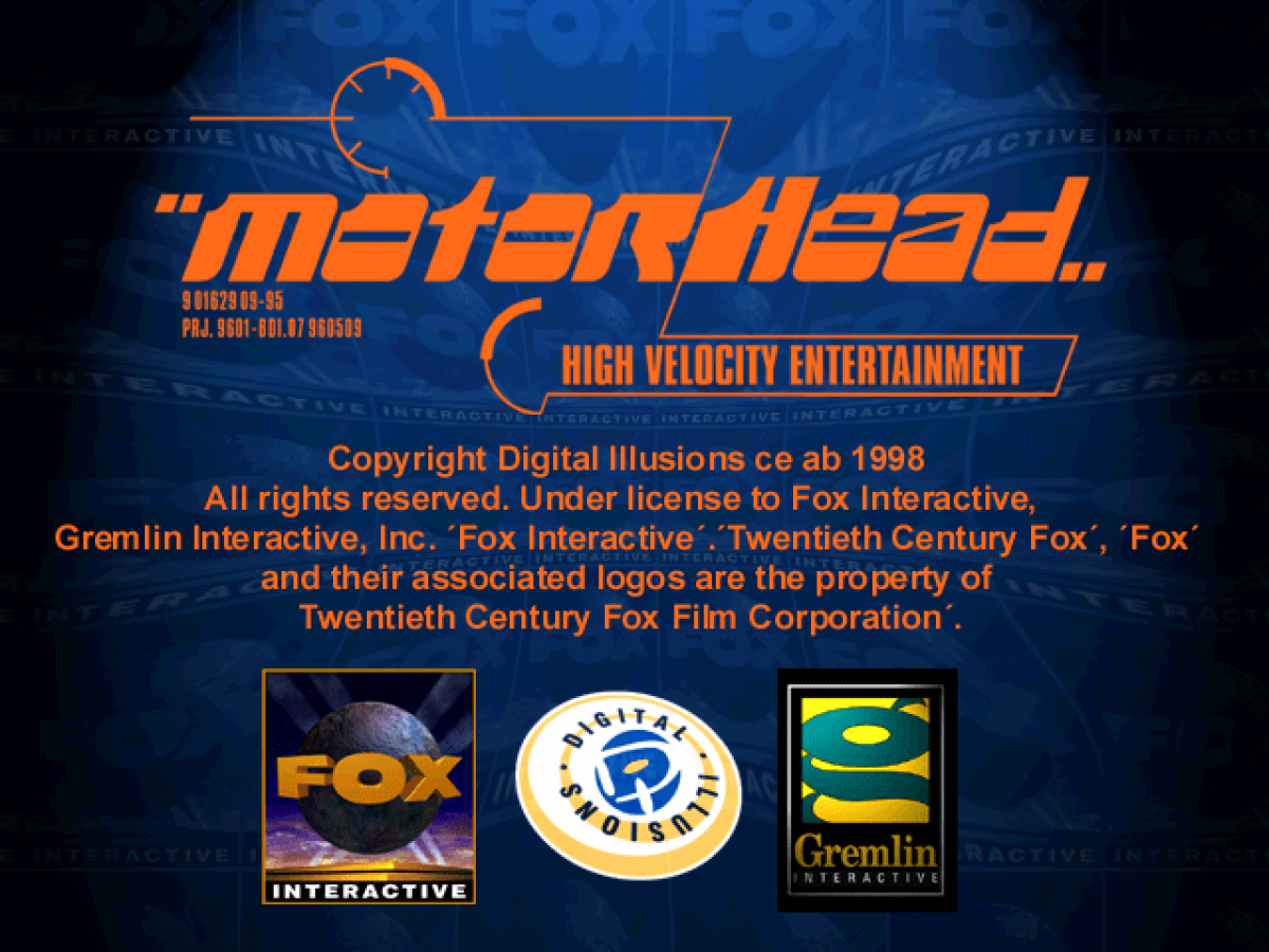 Motorhead – PlayStation 1 (PS1)