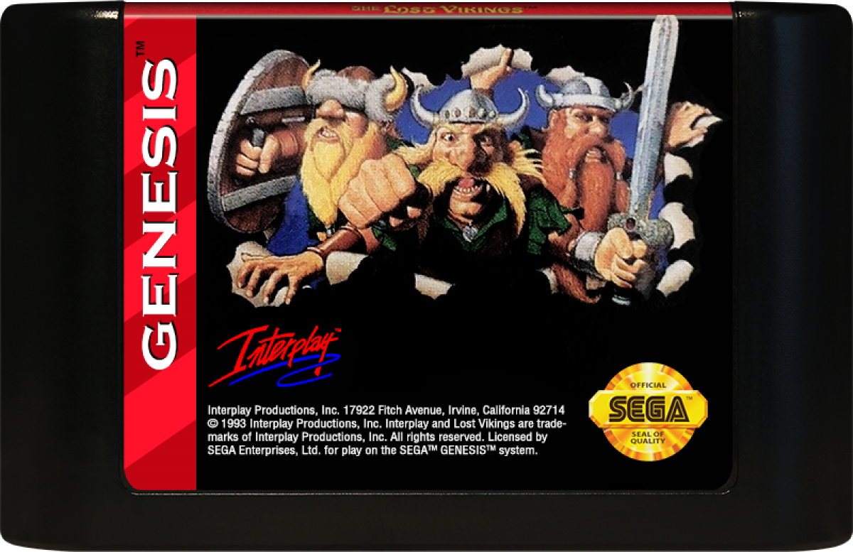 The Lost Vikings – Sega Genesis (GEN)