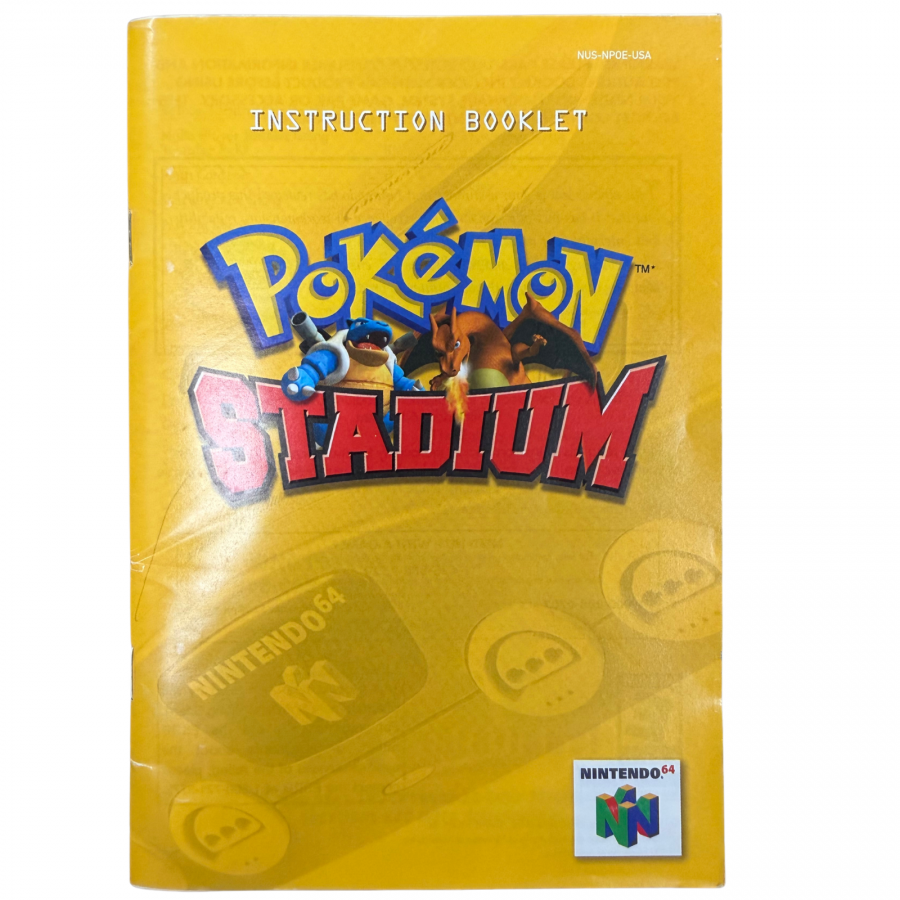 Pokemon Stadium [CIB] [Transfer Pack Bundle] – Nintendo 64 (N64)