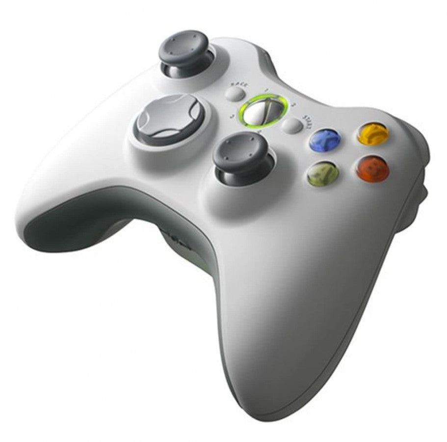 Xbox 360 Wireless Controller [OEM][White] – Good Condition