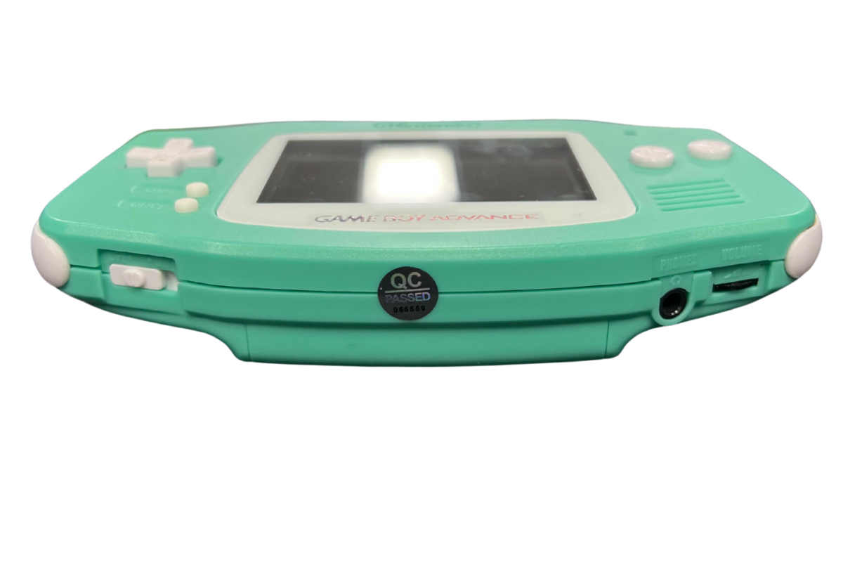 Game Boy Advance System (GBA)[IPS Screen][Custom Mint Green Shell] – Good Condition