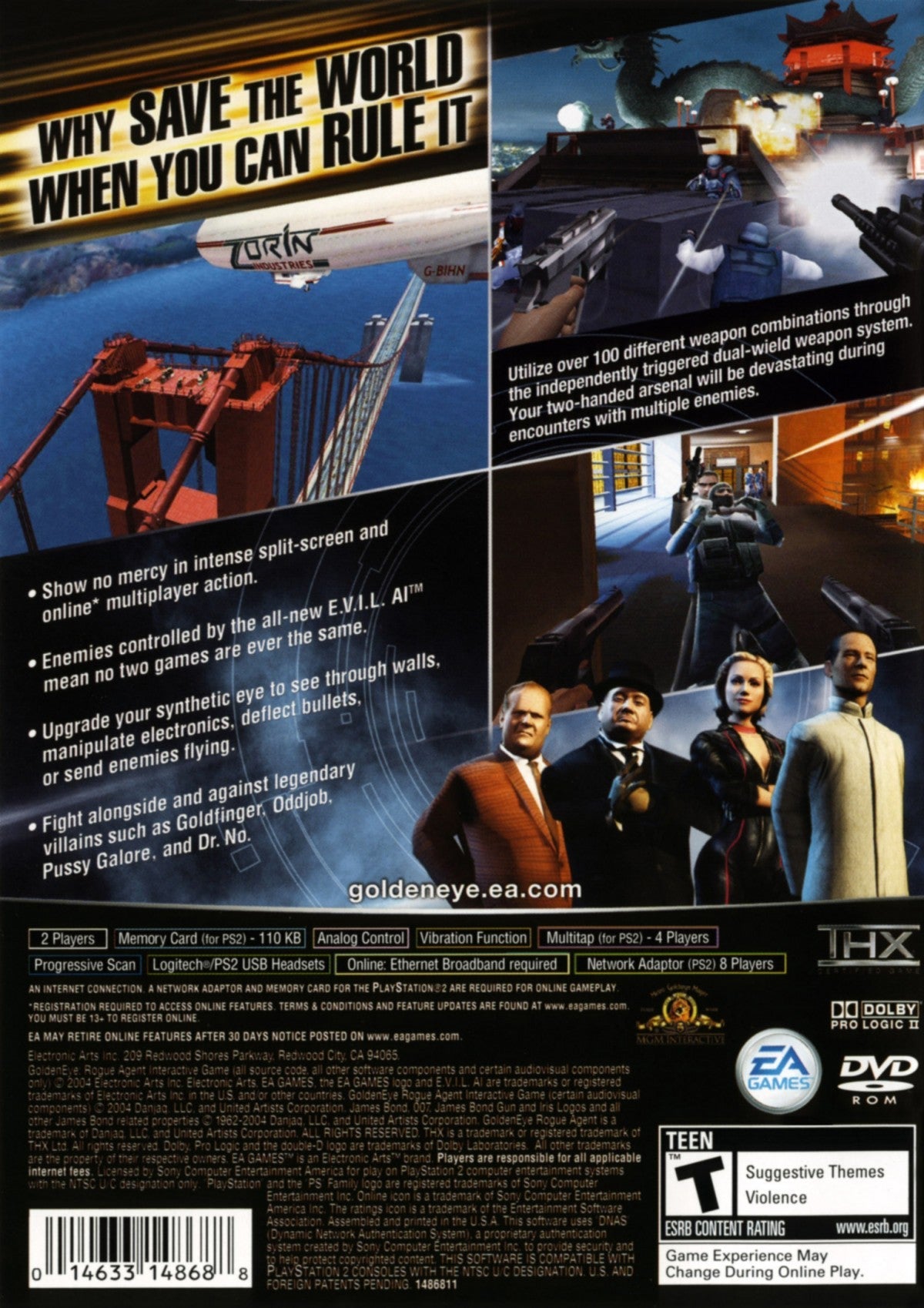 GoldenEye: Rogue Agent – PlayStation 2 (PS2)