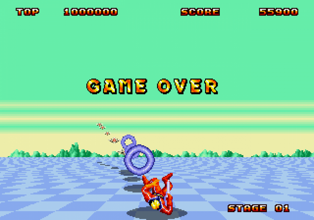 Space Harrier II – Sega Genesis (GEN)