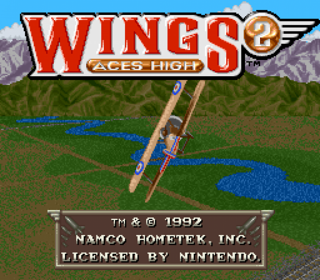 Wings 2 Aces High – Super Nintendo Entertainment System (SNES)