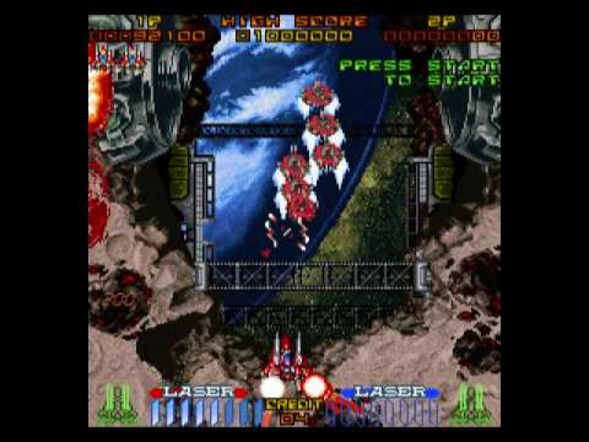 Galactic Attack – Sega Saturn (SS)