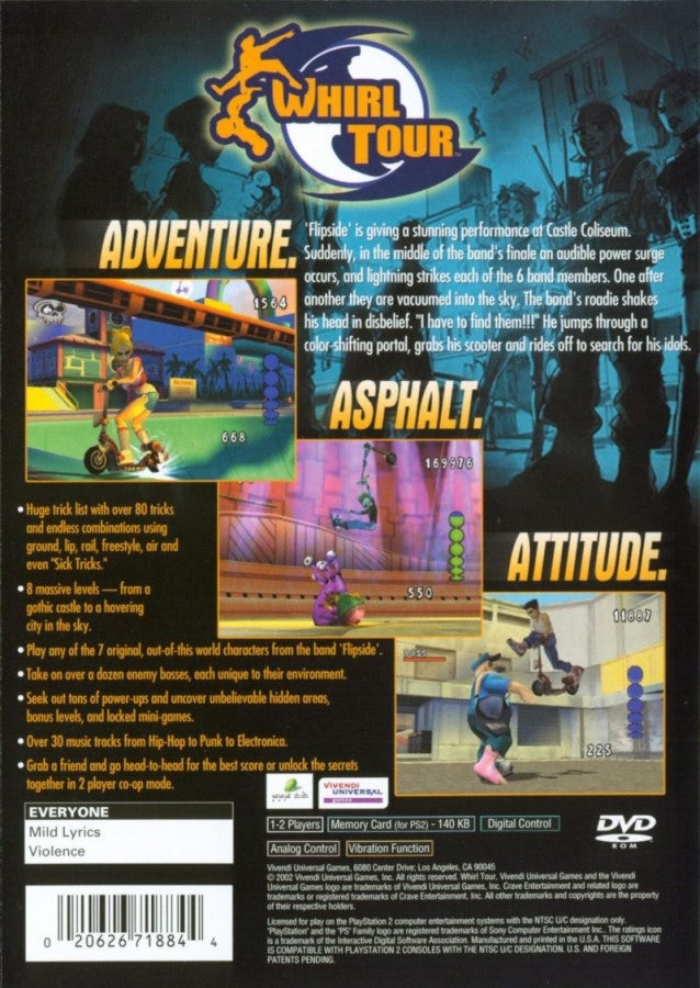 Whirl Tour – PlayStation 2 (PS2)