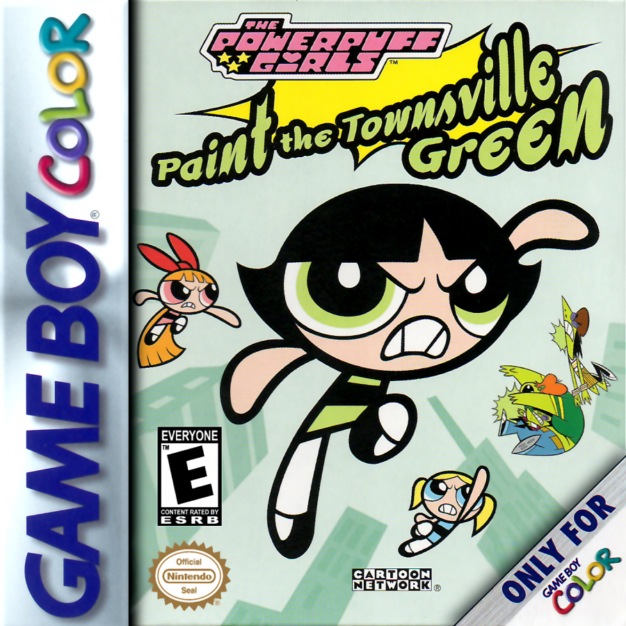 Powerpuff Girls: Paint the Townsville Green – Game Boy Color (GBC)