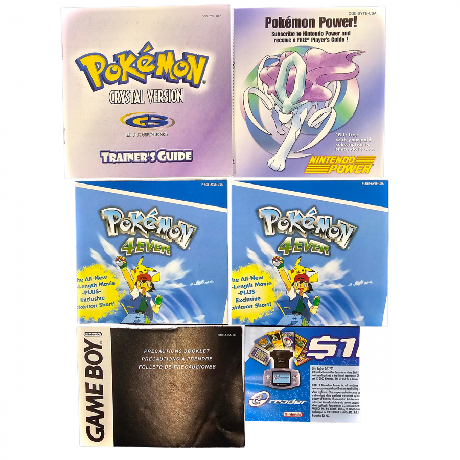 Pokemon: Crystal [CIB] – Game Boy Color (GBC)