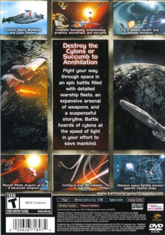 Battlestar Galactica – PlayStation 2 (PS2)