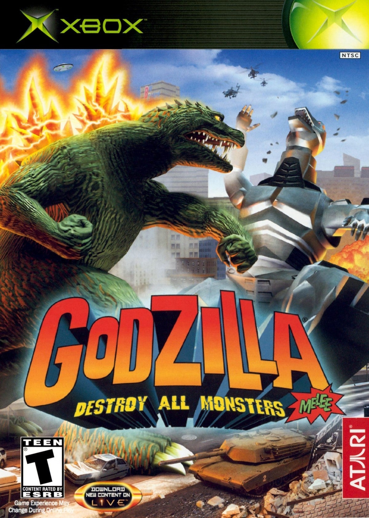 Godzilla: Destroy All Monsters Melee – Xbox (XBOX)