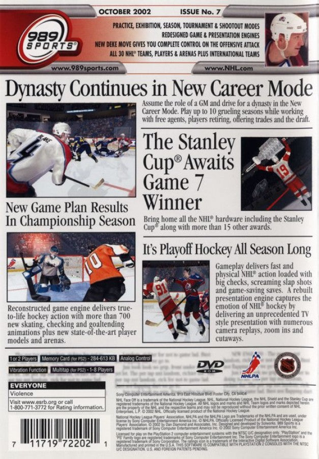 NHL Faceoff 2003 – PlayStation 2 (PS2)