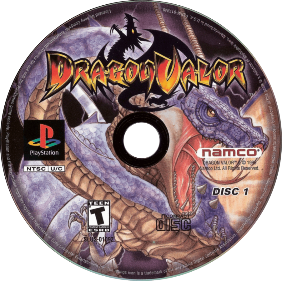 Dragon Valor – PlayStation 1 (PS1)