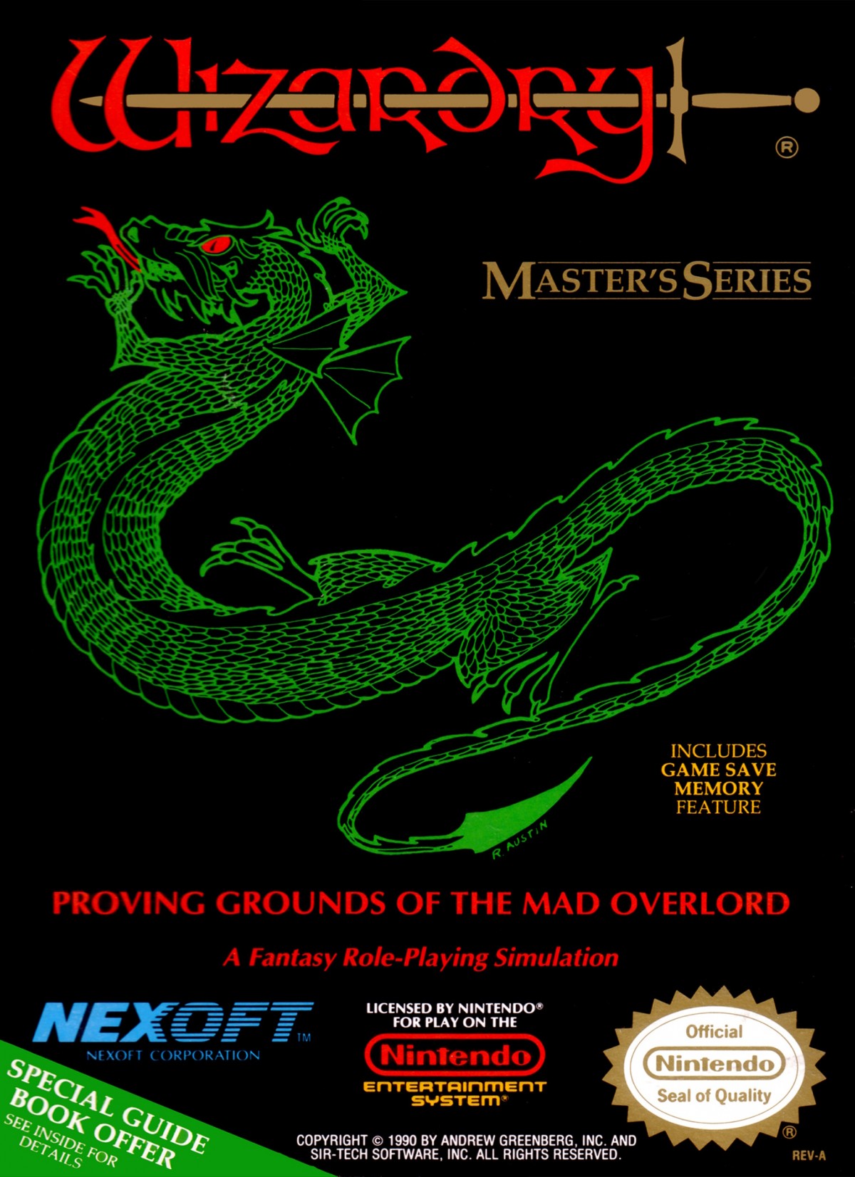Wizardry: Proving Grounds of the Mad Overlord – Nintendo Entertainment System (NES)