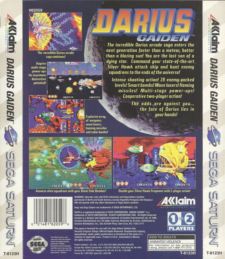 Darius Gaiden – Sega Saturn (SS)