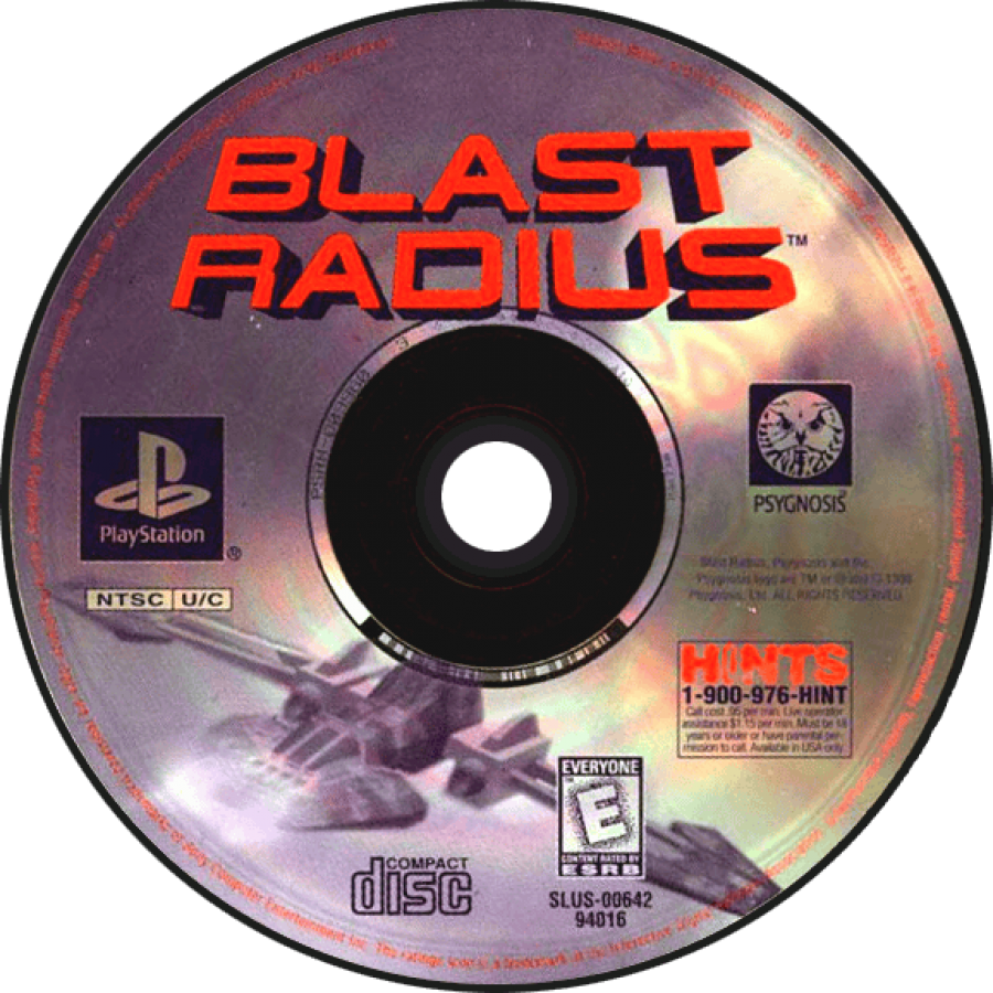Blast Radius – PlayStation 1 (PS1)