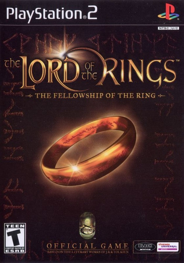 Lord of the Rings: Fellowship of the Ring – PlayStation 2 (PS2)