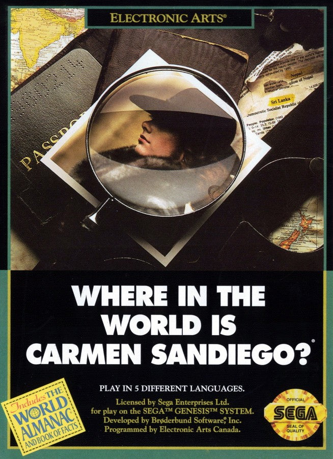 Where in the World is Carmen Sandiego? – Sega Genesis (GEN)