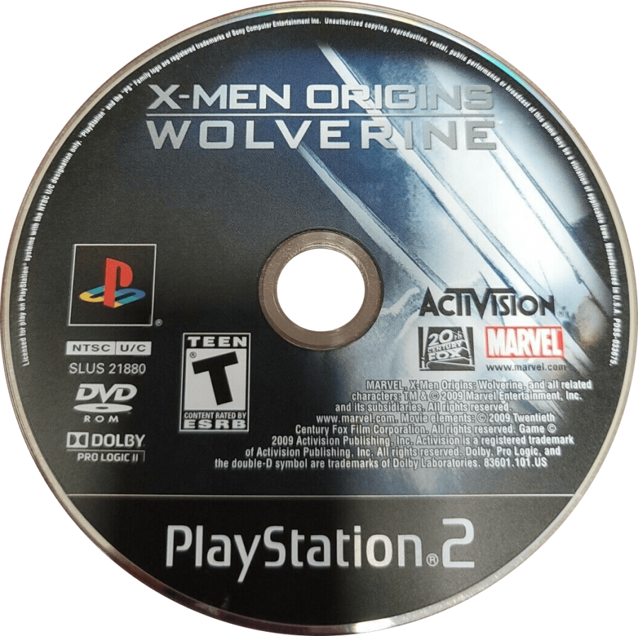 X-Men Origins: Wolverine – PlayStation 2 (PS2)