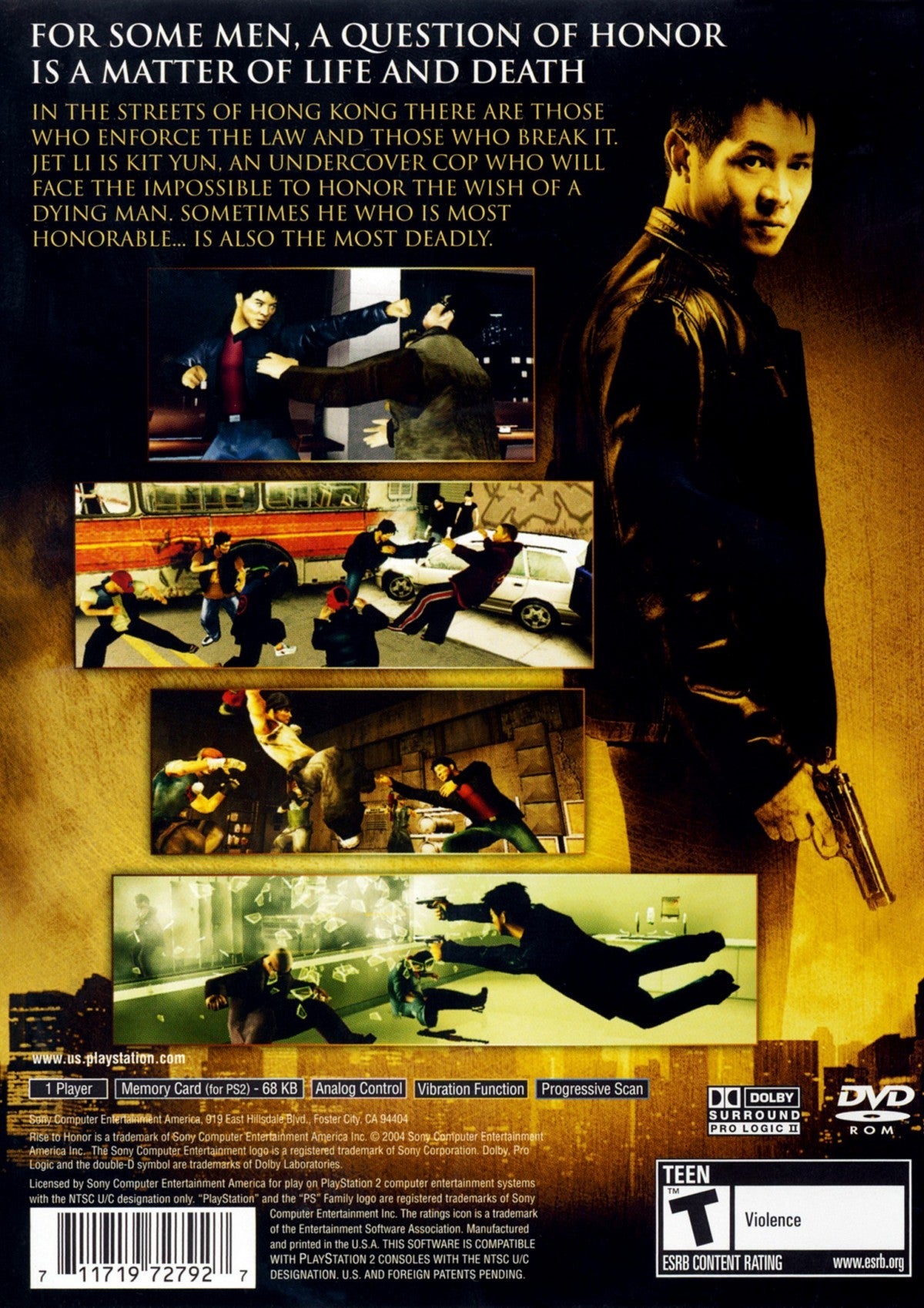 Rise to Honor [Greatest Hits] – PlayStation 2 (PS2)