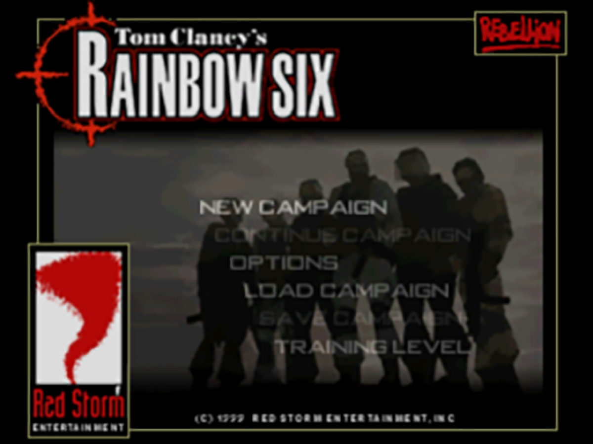 Tom Clancy's Rainbow Six – PlayStation 1 (PS1)