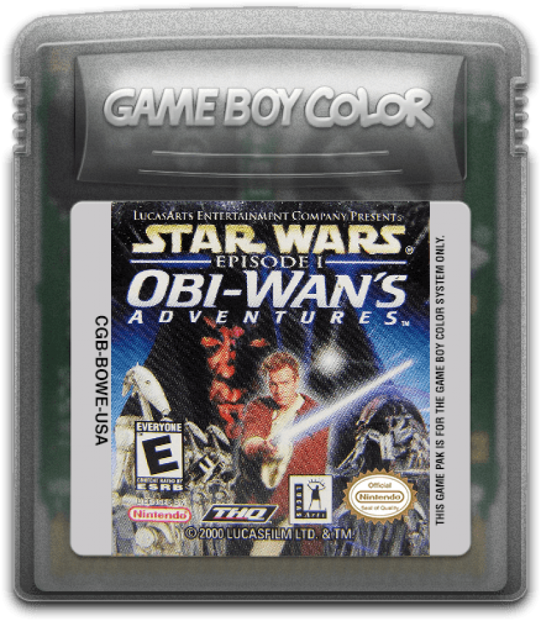 Star Wars Episode I: Obi-Wan's Adventures  – Game Boy Color (GBC)
