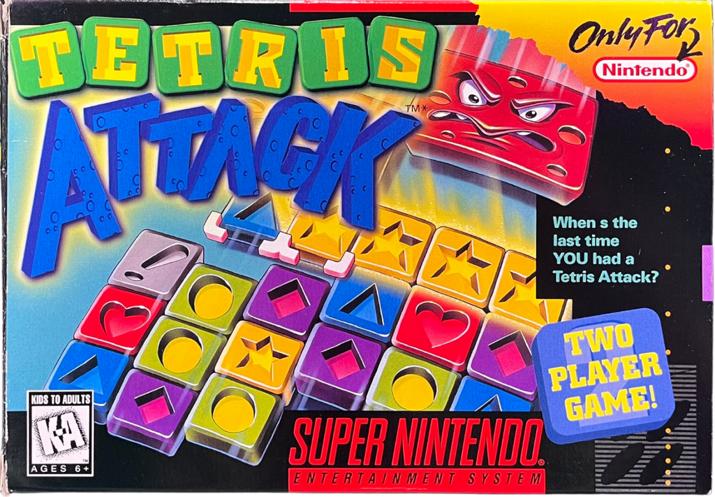 Tetris Attack [CIB][Misprint] – Super Nintendo Entertainment System (SNES)
