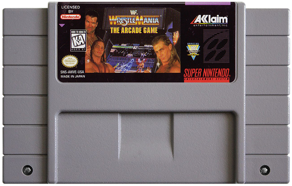 WWF Wrestlemania Arcade Game – Super Nintendo Entertainment System (SNES)