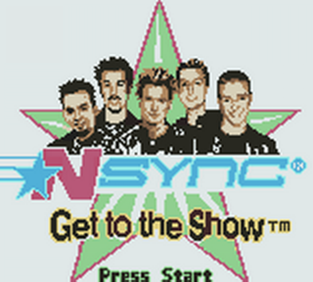 NSYNC Get to the Show – Game Boy Color (GBC)