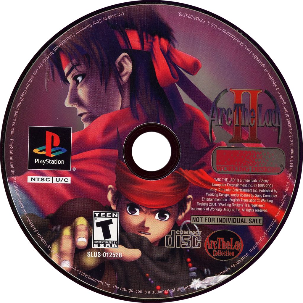 Arc the Lad Collection – PlayStation 1 (PS1)