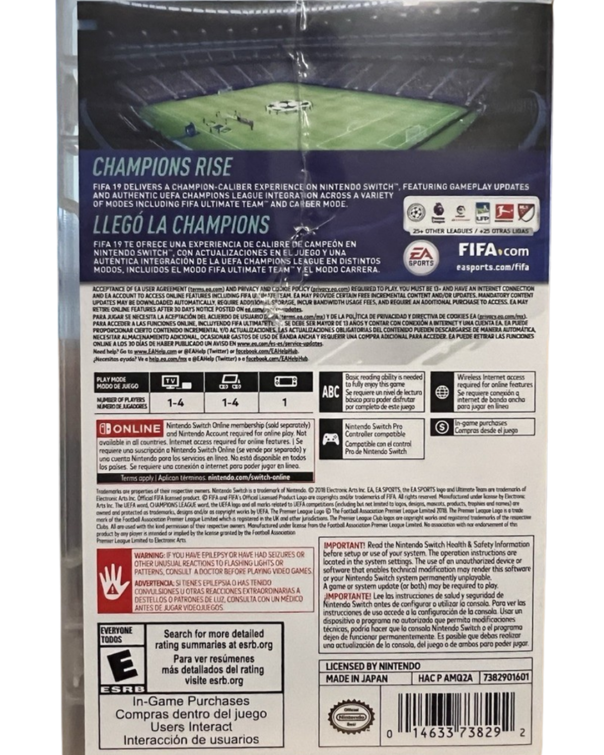 FIFA 19 – Nintendo Switch (NS)