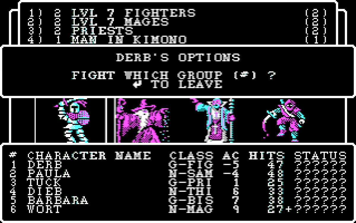 Wizardry: Proving Grounds of the Mad Overlord – Nintendo Entertainment System (NES)