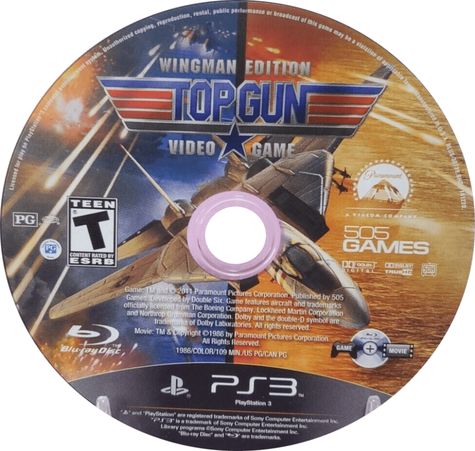 Top Gun [Wingman Edition] – PlayStation 3 (PS3)