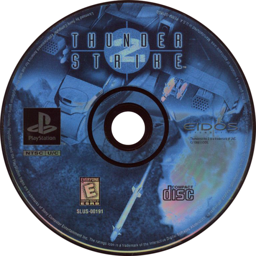Thunder Strike 2 – PlayStation 1 (PS1)