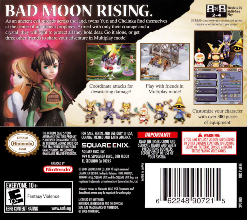 Final Fantasy Crystal Chronicles: Ring of Fates – Nintendo DS (DS)