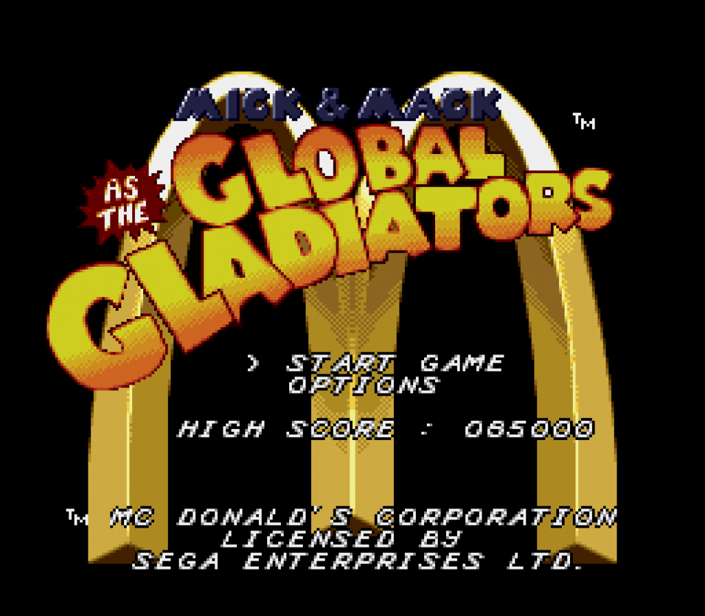 Mick and Mack as the Global Gladiators – Sega Genesis (GEN)