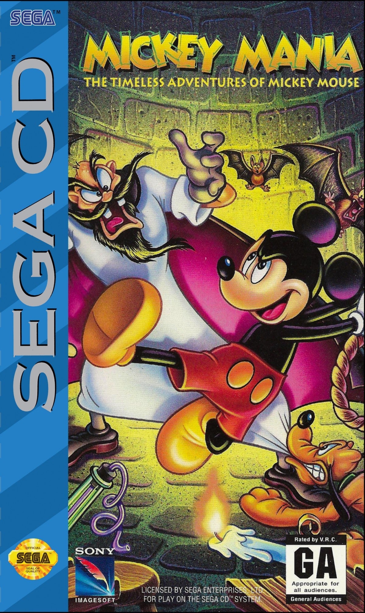 Mickey Mania – Sega CD (SCD)