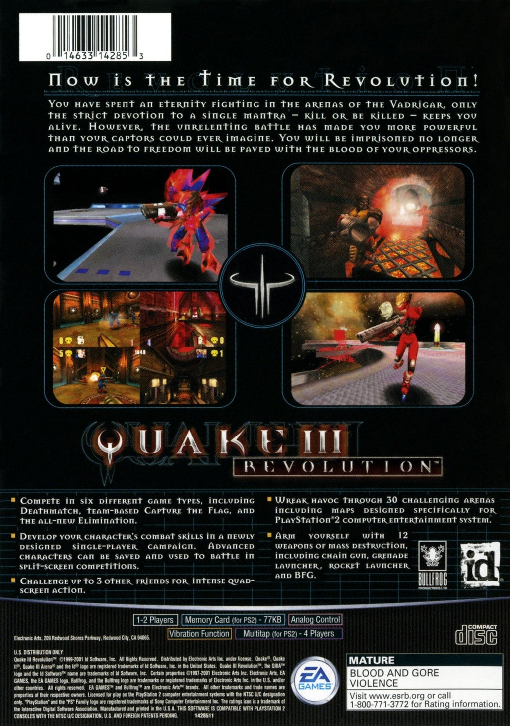 Quake III Revolution – PlayStation 2 (PS2)
