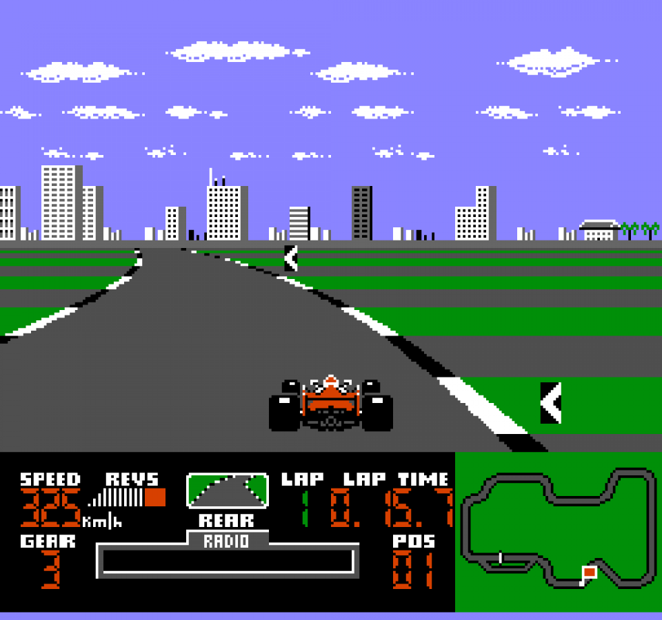 Ferrari Grand Prix Challenge – Nintendo Entertainment System (NES)