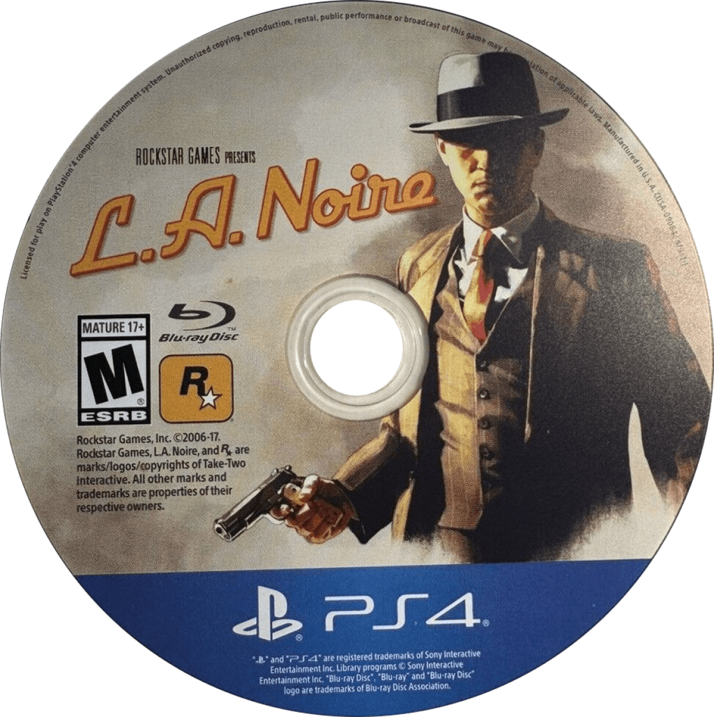 L.A. Noire – PlayStation 4 (PS4)