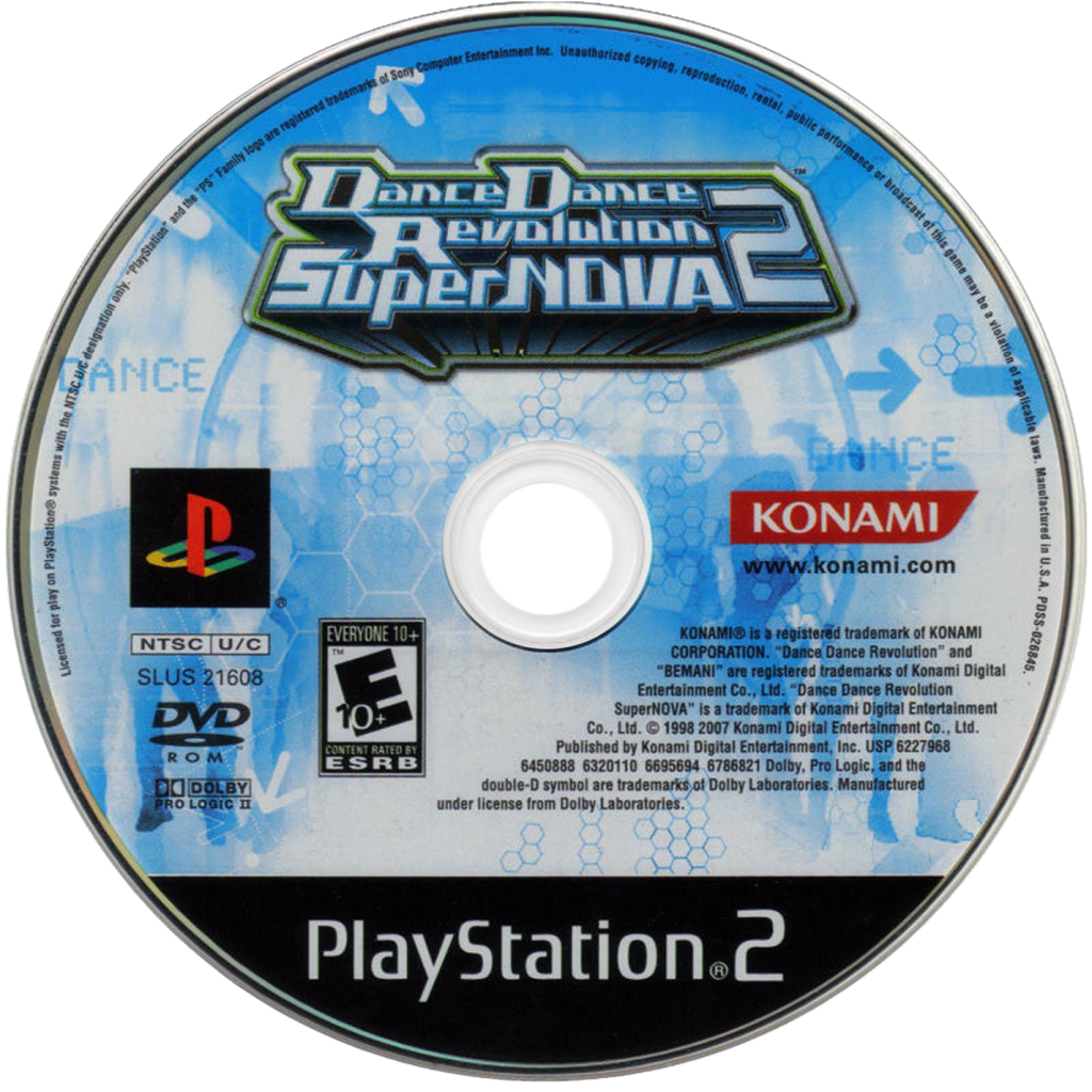 Dance Dance Revolution: SuperNOVA 2 – PlayStation 2 (PS2)