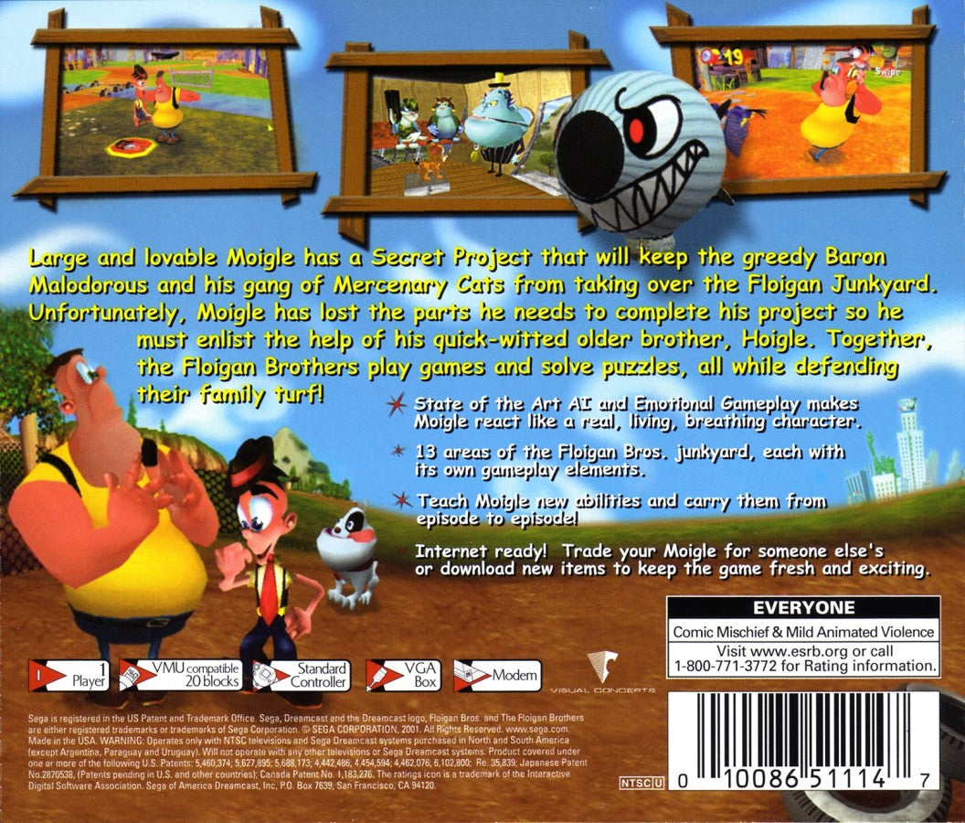 Floigan Brothers – Sega Dreamcast (DC)