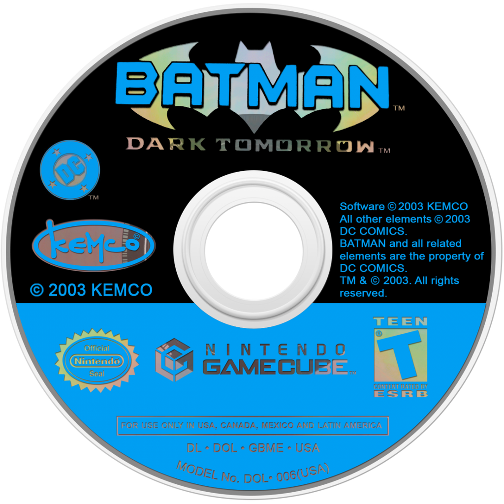 Batman: Dark Tomorrow – GameCube (GC)