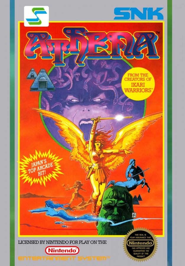 Athena [5 Screw][CIB] – Nintendo Entertainment System (NES)