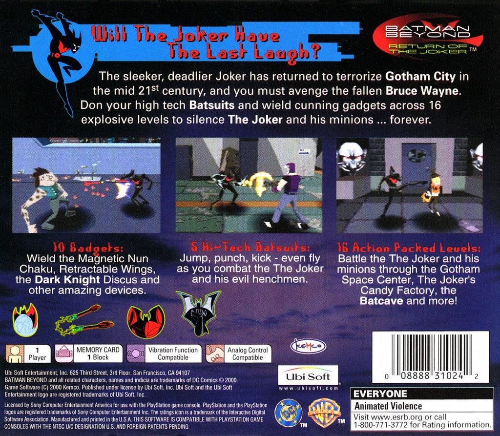 Batman Beyond – PlayStation 1 (PS1)