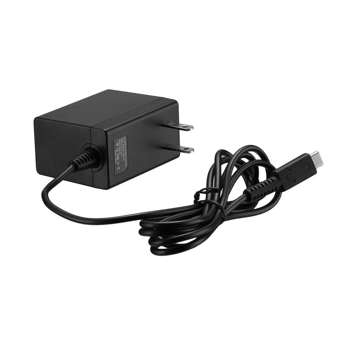 Nintendo Switch USB-C Power Adapter [Black] – Nintendo Switch Accessory (NS)