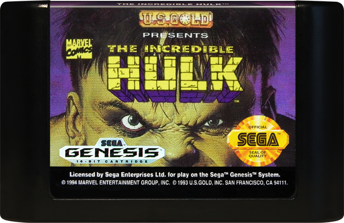 The Incredible Hulk – Sega Genesis (GEN)